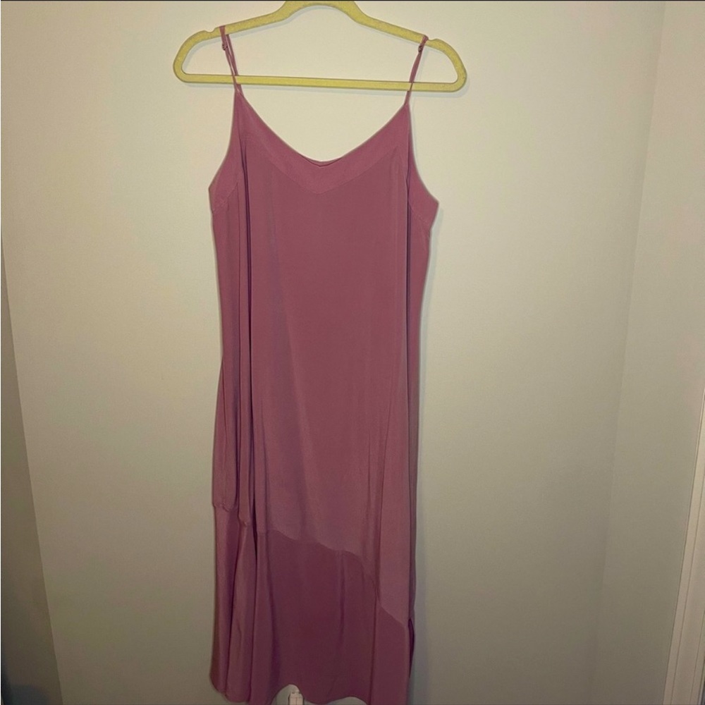 Equipment Femme Sexy Mauve Slip Dress Sz XL NWOT